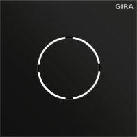 GIRA 5578925 Frontplatte Sprachmodul System 106 Schwarz matt