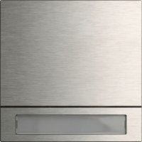 GIRA 5531920 Ruftastenmodul 1fach System 106 Edelstahl