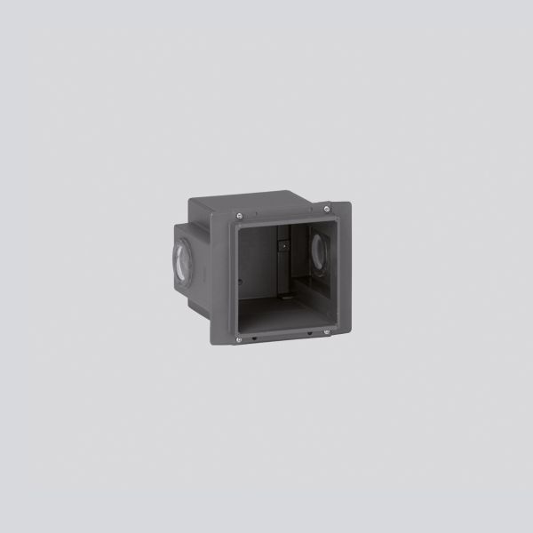 BEGA Einbaugehäuse graphit alu 10782