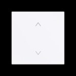 Busch-Jaeger Wippe Schalter/Dimmer weiß matt 6735-11-44M Pfeile