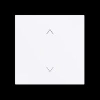 Busch-Jaeger Wippe Schalter/Dimmer weiß matt 6735-11-44M Pfeile