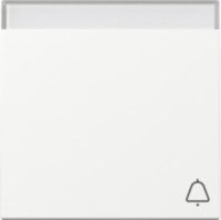 GIRA 367303 Wippe Symbol Klingel+BSF System 55 Reinweiß glänzend