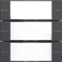 Gira Wippenset 3-fach BSF Tastsensor Anthrazit 577328