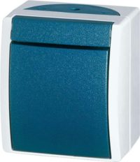 Bild vom Produkt: Busch-Jaeger Wechselschalter AP 2601/6 W-53