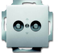 Busch-Jaeger Potentialausgleich Edelstahl 2-fach Unterputz 2095 UC-866