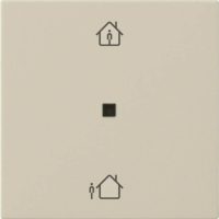 Gira KNX RF Bedienaufsatz 1-f. Cremeweiß 510601