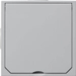 Gira Fußbodenleergehäuse Aluminium-Druckguss 011800