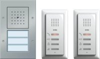 Gira Zweifamilienhaus-Paket Audio, aluminium, 049544