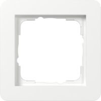 GIRA 0211150 Abdeckrahmen 1fach Gira E1 Reinweiß