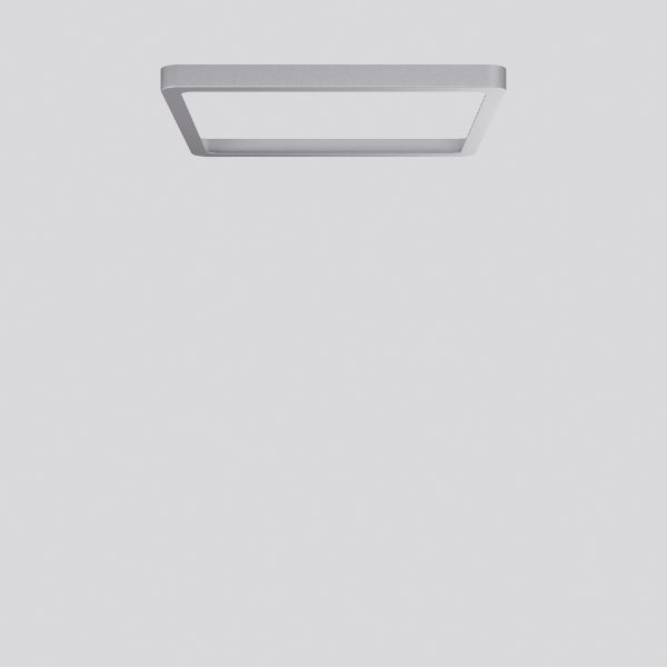 BEGA Aufbaurahmen si Alu L240mm B240mm 13136 H20,5mm