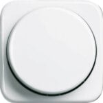 Busch-Jaeger Zentralscheibe alpinweiß für Drehdimmer 2115-214