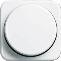 Busch-Jaeger Zentralscheibe alpinweiß für Drehdimmer 2115-214