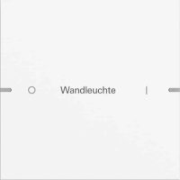 Gira Wippenset 1-fach Tastsens TS4 reinweiß 5031927