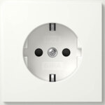 Gira SCHUKO-Steckdose SH (IP20) Gira TX_44 Reinweiß 445366