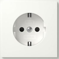Gira SCHUKO-Steckdose SH (IP20) Gira TX_44 Reinweiß 445366