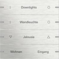 Gira Wippenset 4-fach Tastsens.4 TS4 eds 5034219