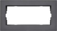 Gira Abdeckrahmen 2fach anthrazit ohne M. 1002235