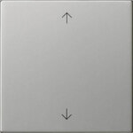 Gira Bedienaufsatz Edelstahl Pfeilsymbole 5361600