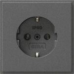 Gira Schuko-Steckdose anthrazit TX44 018867