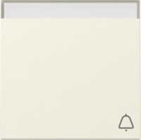 GIRA 367301 Wippe Symbol Klingel+BSF System 55 Cremeweiß glänzend