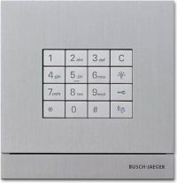 Bild vom Produkt: Busch-Jaeger Zutrittskontrolle außen eds Tastatur-Modul 83100/71-660