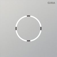 GIRA 5578926 Frontplatte Sprachmodul System 106 Aluminium