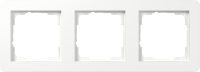 GIRA 0213151 Abdeckrahmen 3fach Gira E1 Reinweiß m