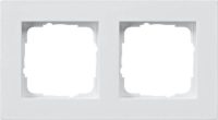 Gira Abdeckrahmen 2fach reinweiß 0212295