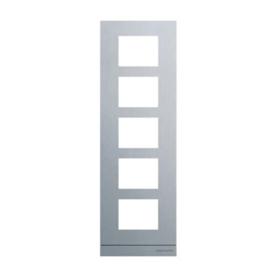 Busch-Jaeger Busch-Jaeger Frontplatte 5-fach Edelstahl VA 41395CF-S-03 135x421x20,5mm