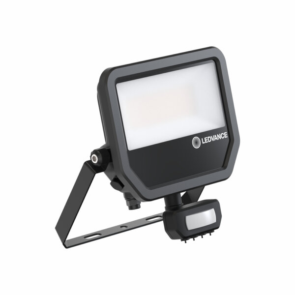Ledvance FL 50 SN P 41W 6KLM 840 PS BK Floodlight Sensor sym max 6000lm IP65