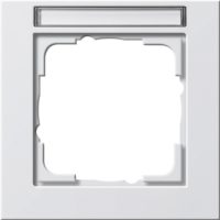 Gira Abdeckrahmen 1-fach rws/matt 109122