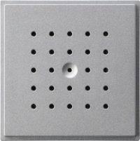 GIRA 141665 Aufsatz Türlautsprecher TX_44 Farbe Alu