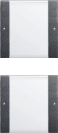 Gira Wippenset 2-fach anthrazit 213228