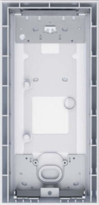 Busch-Jaeger Montagedose Aufputz Grau.1/3 lgr 41383S-H-03