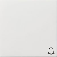 Gira Wippe Klingel reinweiß-glänzend 0286112