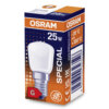 Osram SPC.T26/57 FR 25W E14 imatt FS1 Birnenformlampe T-Kolben – Bild 4