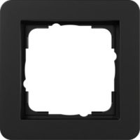 GIRA 0211153 Abdeckrahmen 1fach Gira E1 Schwarz m