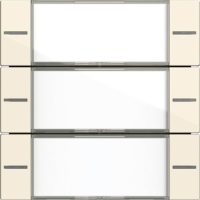 Gira Wippenset 3-fach BSF Tastsensor Cremeweiß 577301