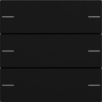 Gira Wippenset 3-fach Tastsensor Schwarz 5753005