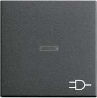 Gira Wippe Kontrollf. anthrazit +Symbol Steckdose 020928