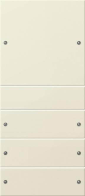 Gira Gira Wippenset 4-fach cremeweiß 218401