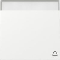 GIRA 367370 Wippe Symbol Klingel BSF Reinweiß glänzend