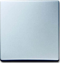 Busch-Jaeger Wippe Aluminium-Silber Ausschalter, Wechsel, Kreuz 2106-33