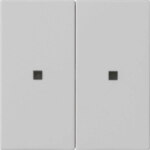 Gira Wippe 2-f. unbedruckt grau 5369015