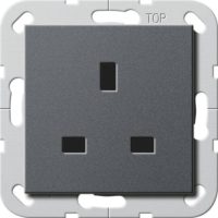 Gira Steckdose BS 13 A SH System 55 anthrazit 277628