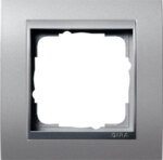 Gira Abdeckrahmen 1-fach alu mit Aluminium ZL, Event 021136