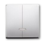 Busch-Jaeger Taste_2t Symbol Dimmer Edelstahl pur edelstahl 6545-866 matt