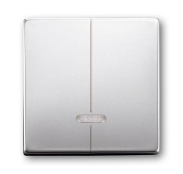 Busch-Jaeger Taste_2t Symbol Dimmer Edelstahl pur edelstahl 6545-866 matt
