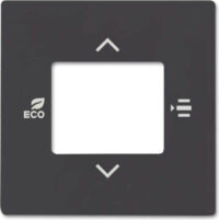 Busch-Jaeger Zentralscheibe anthrazit KNX Tasterankopplung 6109/03-81