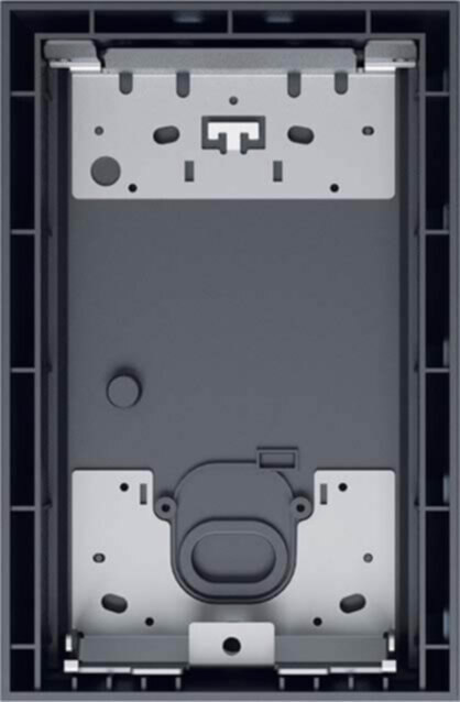 Busch-Jaeger Busch-Jaeger Montagedose Aufputz Grau.1/2 anthrazit 41382S-B-03